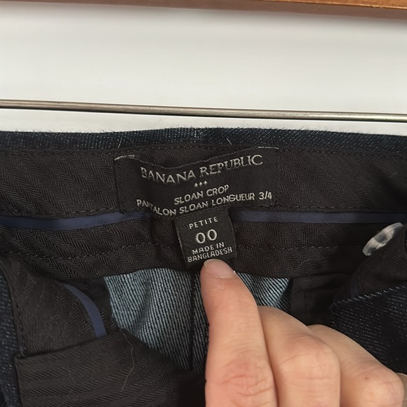 Jean like dress pants crops - Picture 3 of 4